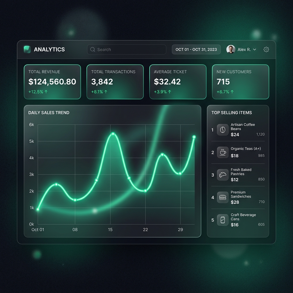 POS Dashboard UI